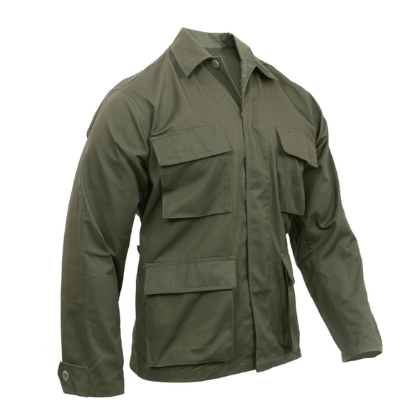 Rothco Poly/Cotton Twill Solid BDU Shirt - Picture 1 of 4